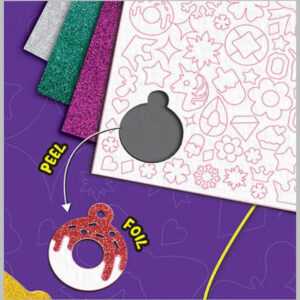 EVA foam stick-on foil